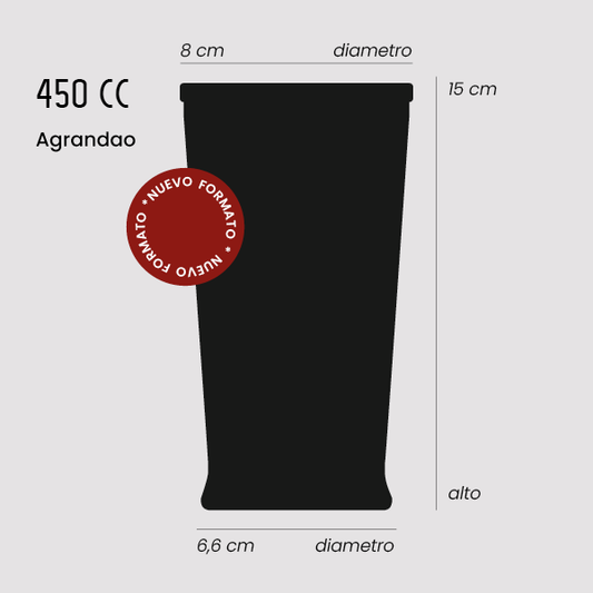 Vasos Gallo Agranda’o 450 ml – Set de 6