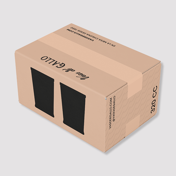 Vasos de Gallo Clásico 320 ml – Set de 6