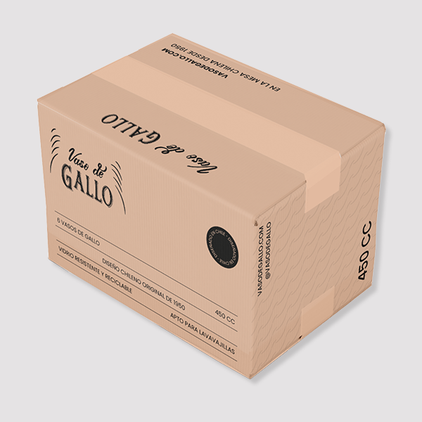 Vasos Gallo Agranda’o 450 ml – Set de 6